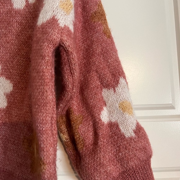 $30 ADD ON Zara Knit Floral Print Sweater 3-4Y 3T 4T - Picture 3 of 4